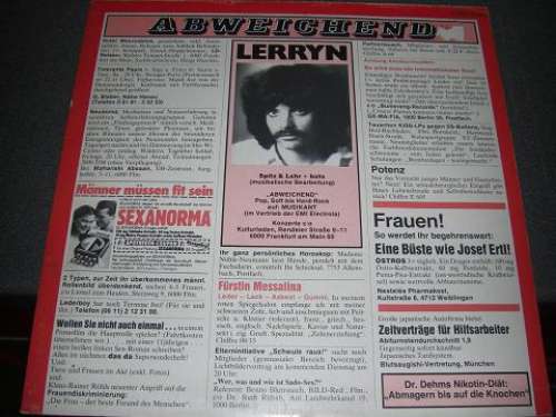 Cover Lerryn - Abweichend (LP, Album) Schallplatten Ankauf