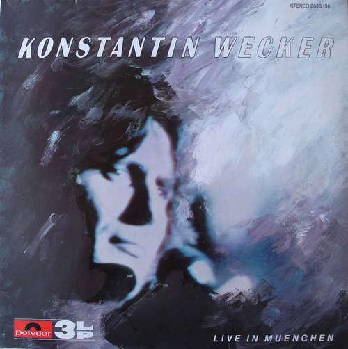 Cover Konstantin Wecker - Live In Muenchen (3xLP, Album) Schallplatten Ankauf