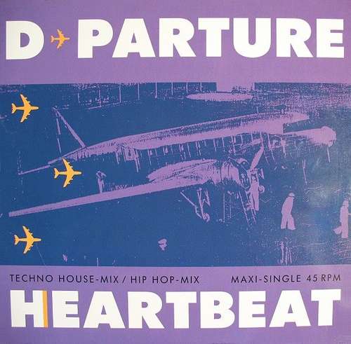 Cover D-Parture - Heartbeat (Techno House-Mix / Hip Hop-Mix) (12, Maxi) Schallplatten Ankauf