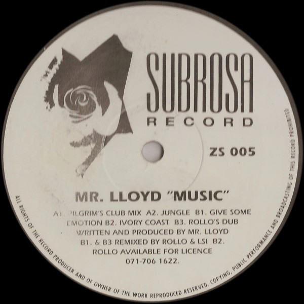 Cover Mr. Lloyd - Music (12) Schallplatten Ankauf