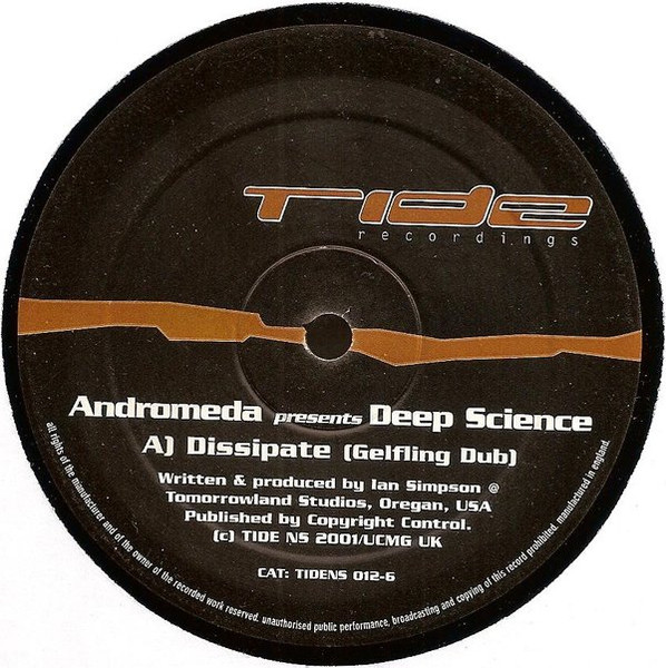 Bild Andromeda (15) Presents Deep Science - Dissipate (12) Schallplatten Ankauf