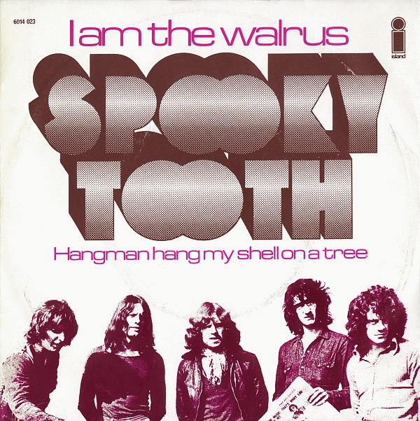 Cover Spooky Tooth - I Am The Walrus (7, Single, Lar) Schallplatten Ankauf