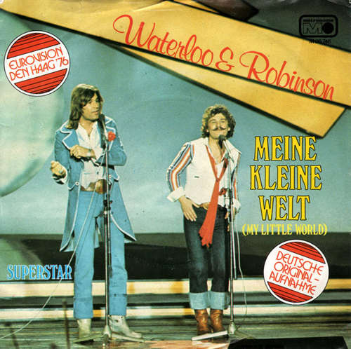 Cover Waterloo & Robinson - Meine Kleine Welt (7, Single) Schallplatten Ankauf