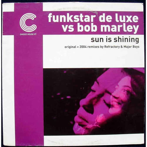 Cover Funkstar De Luxe vs Bob Marley - Sun Is Shining (2004 Remixes) (12) Schallplatten Ankauf
