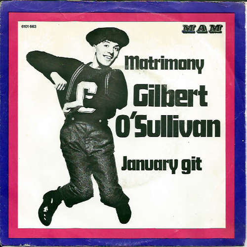 Cover Gilbert O'Sullivan - Matrimony / January Git (7, Single) Schallplatten Ankauf
