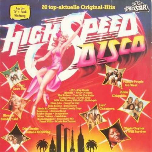 Cover Various - High Speed Disco (LP, Comp) Schallplatten Ankauf
