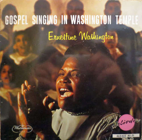 Cover Ernestine Washington & Brother Miller And The Milleraires - Gospel Singing In Washington Temple (7, EP) Schallplatten Ankauf