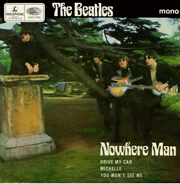 Cover The Beatles - Nowhere Man (7, EP, Mono, RE) Schallplatten Ankauf