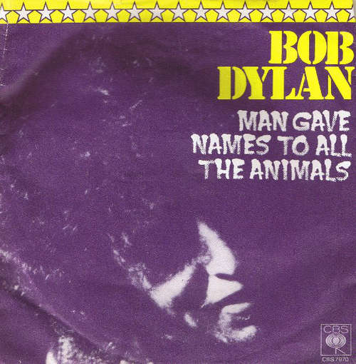 Cover Bob Dylan - Man Gave Names To All The Animals (7, Single) Schallplatten Ankauf