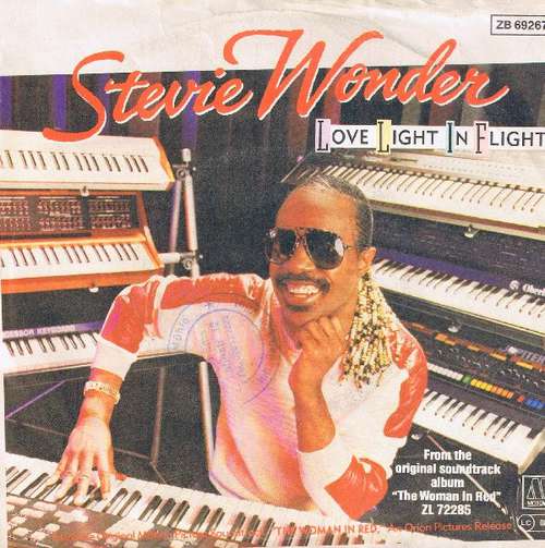 Cover Stevie Wonder - Love Light In Flight (7, Single) Schallplatten Ankauf