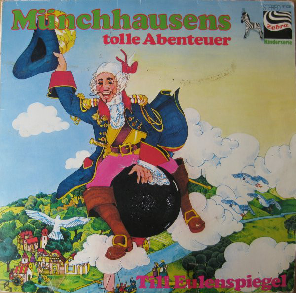 Cover Hieronymus Carl Friedrich von Münchhausen / Dagmar von Kurmin - Münchhausens Tolle Abenteuer / Till Eulenspiegel (LP) Schallplatten Ankauf