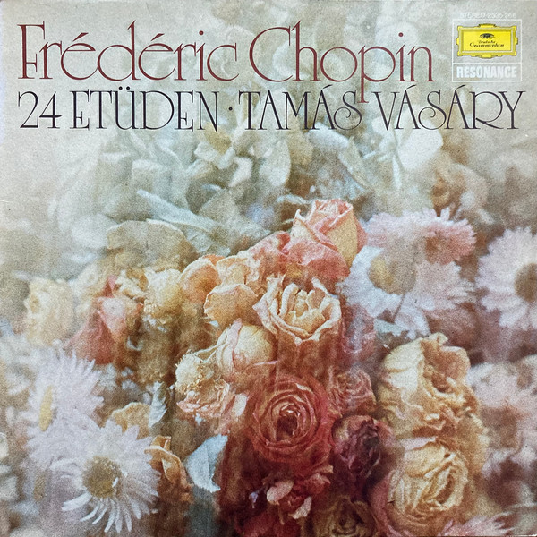 Cover Frédéric Chopin - Tamás Vásáry - 24 Etüden (LP, Album, RE) Schallplatten Ankauf