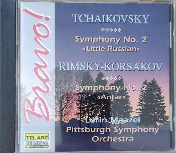 Cover Tchaikovsky* / Rimsky-Korsakov* - Lorin Maazel, Pittsburgh Symphony Orchestra - Symphony No. 2 Little Russian / Symphony No. 2 Antar (CD) Schallplatten Ankauf