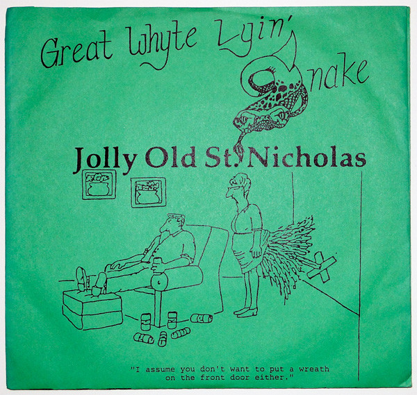 Cover Great Whyte Lyin' Snake - Jolly Old St. Nicholas (7, S/Sided, Red) Schallplatten Ankauf