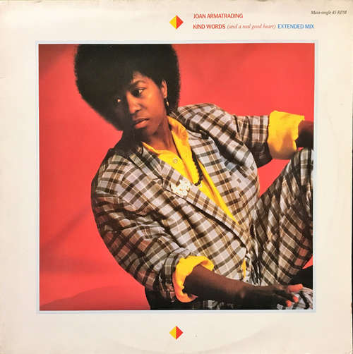 Cover Joan Armatrading - Kind Words (And A Real Good Heart) (Extended Mix) (12, Maxi) Schallplatten Ankauf