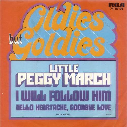 Cover Little Peggy March* - I Will Follow Him (7, RE) Schallplatten Ankauf