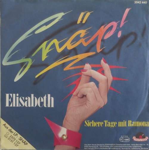 Cover Snäp - Elisabeth (7, Single) Schallplatten Ankauf