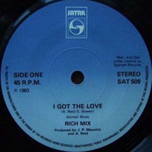 Bild Rich Mix - I Got The Love (12) Schallplatten Ankauf