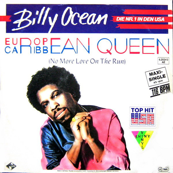 Cover Billy Ocean - European Queen (No More Love On The Run) (12, Maxi, Gre) Schallplatten Ankauf