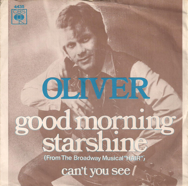 Cover Oliver (6) - Good Morning Starshine (7, Single) Schallplatten Ankauf
