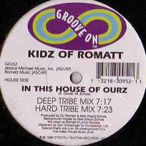 Cover Kidz Of Romatt* - Steady Pounding / In This House Of Ourz (12) Schallplatten Ankauf