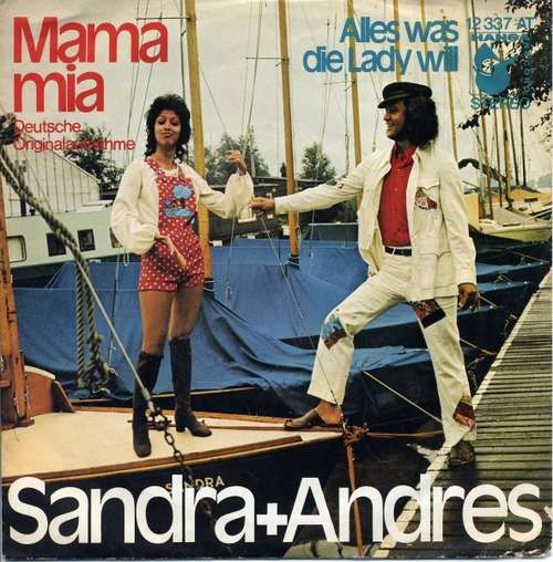 Cover Sandra + Andres* - Mama Mia (7, Single) Schallplatten Ankauf