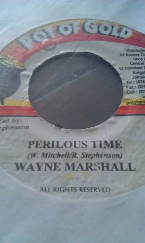 Cover Wayne Marshall - Perilous Time (7) Schallplatten Ankauf