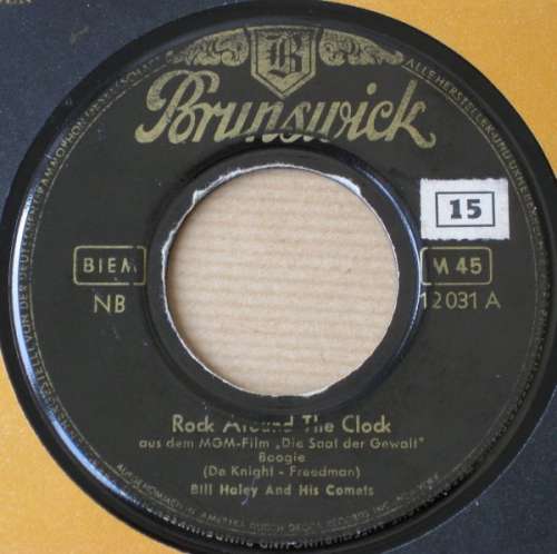 Cover Bill Haley And His Comets - Rock Around The Clock  (7, Single, Mono) Schallplatten Ankauf