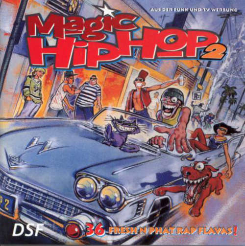 Cover Various - Magic Hip Hop 2 (36 Fresh N Phat Rap Flavas!) (2xCD, Comp) Schallplatten Ankauf