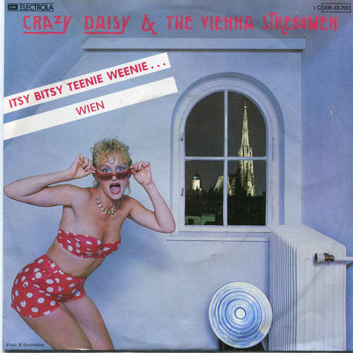 Cover Crazy Daisy & The Vienna Stressmen - Itsy Bitsy Teenie Weenie... / Wien (7, Single) Schallplatten Ankauf