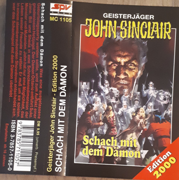 Cover Jason Dark - Geisterjäger John Sinclair - Schach Mit Dem Dämon (Cass) Schallplatten Ankauf