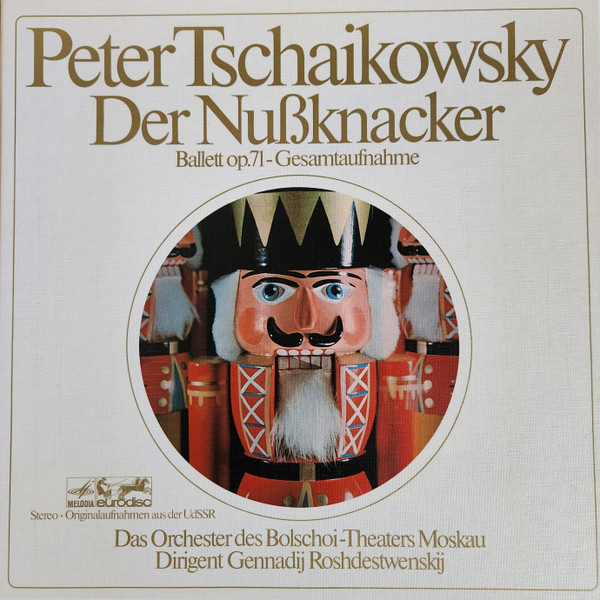 Bild Peter Tschaikowsky*, Das Orchester Des Bolschoi-Theaters Moskau*, Gennadij Rozdestwenskij* - Der Nußknacker Ballett Op. 71 - Gesamtaufnahme (2xLP, Album, Mono + Box) Schallplatten Ankauf