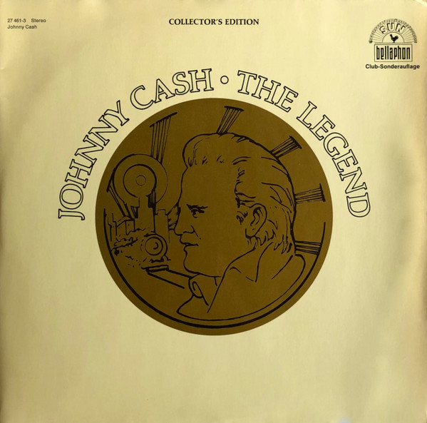Cover Johnny Cash - The Legend (2xLP, Comp, Club, S/Edition) Schallplatten Ankauf