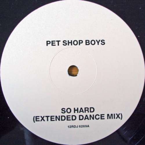 Cover Pet Shop Boys - So Hard (12, Promo) Schallplatten Ankauf