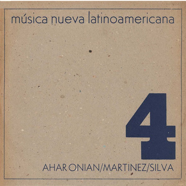 Cover Aharonian* / Martinez* / Silva* - Tres Composiciones Electroacusticas - Tres Compositores Del Uruguay (LP, Ltd, Num) Schallplatten Ankauf