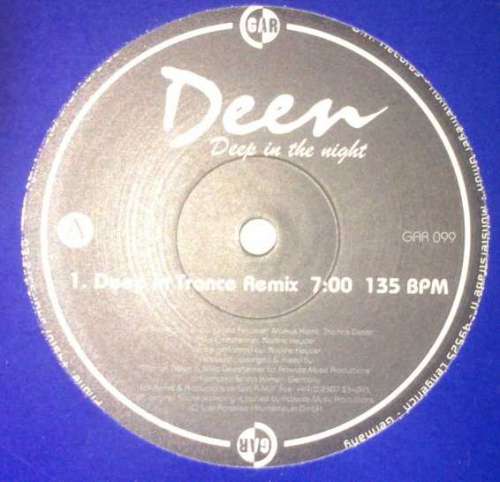 Cover Deen - Deep In The Night (12) Schallplatten Ankauf