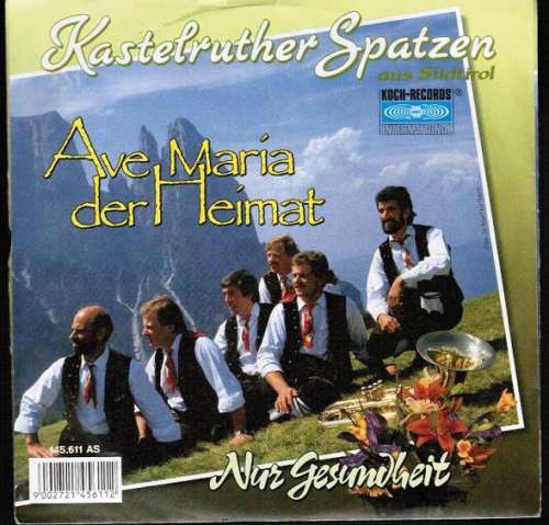 Cover Kastelruther Spatzen - Ave Maria Der Heimat (7, Single) Schallplatten Ankauf