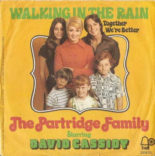 Cover The Partridge Family Starring David Cassidy - Walking In The Rain (7, Single) Schallplatten Ankauf