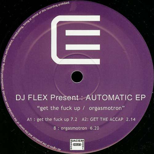 Cover DJ Flex - Automatic EP (12, EP) Schallplatten Ankauf