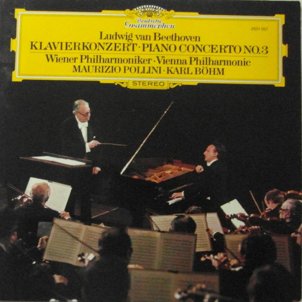 Bild Ludwig van Beethoven - Wiener Philharmoniker, Maurizio Pollini, Karl Böhm - Klavierkonzert • Piano Concerto No.3 (LP, RP) Schallplatten Ankauf