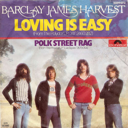 Cover Barclay James Harvest - Loving Is Easy (7, Single) Schallplatten Ankauf