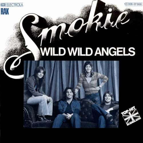 Cover Smokie - Wild Wild Angels (7, Single) Schallplatten Ankauf