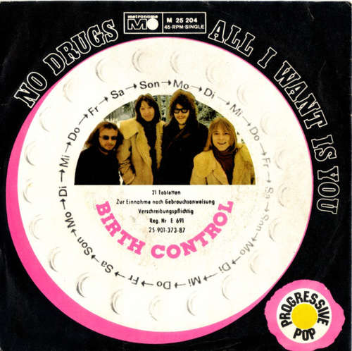 Cover Birth Control - No Drugs / All I Want Is You (7, Single) Schallplatten Ankauf