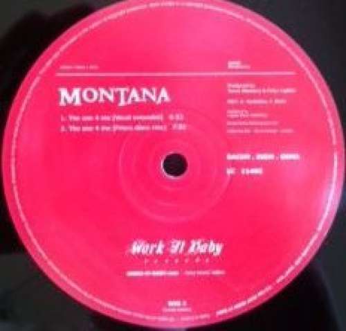 Cover Montana (5) - The One 4 Me (12, S/Sided, Ltd) Schallplatten Ankauf