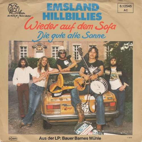 Cover Emsland Hillbillies - Wieder Auf Dem Sofa  (7, Single) Schallplatten Ankauf