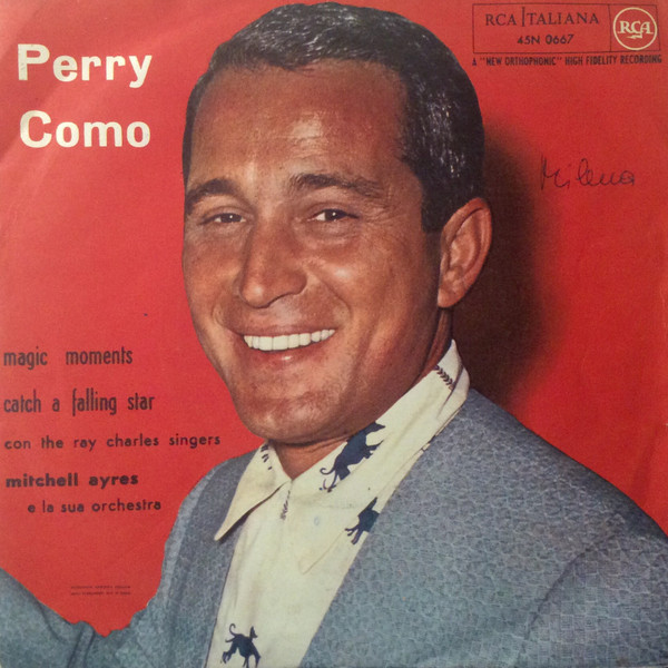 Cover Perry Como - Magic Moments / Catch A Falling Star (7) Schallplatten Ankauf