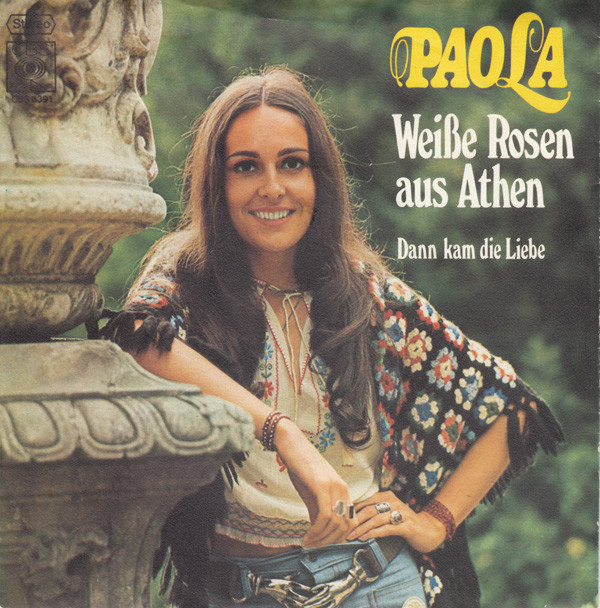 Cover Paola (2) - Weiße Rosen Aus Athen (7, Single) Schallplatten Ankauf