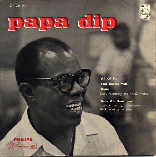 Cover Louis Armstrong - Papa Dip (7, EP, Mono) Schallplatten Ankauf