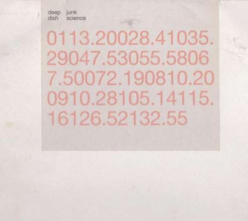 Cover Deep Dish - Junk Science (3xLP, Album, Promo) Schallplatten Ankauf