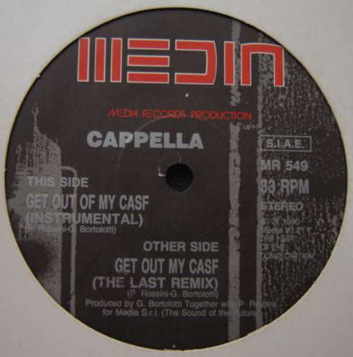 Cover Cappella - Get Out Of My Case (Remix) (12) Schallplatten Ankauf